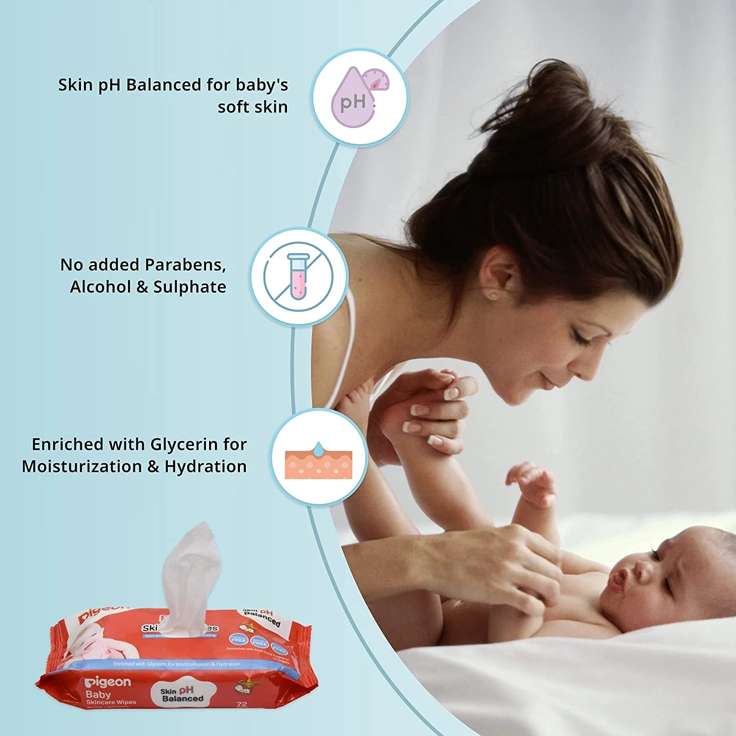 Baby Skincare Wipes Combo Pack Of 6 - Image 6