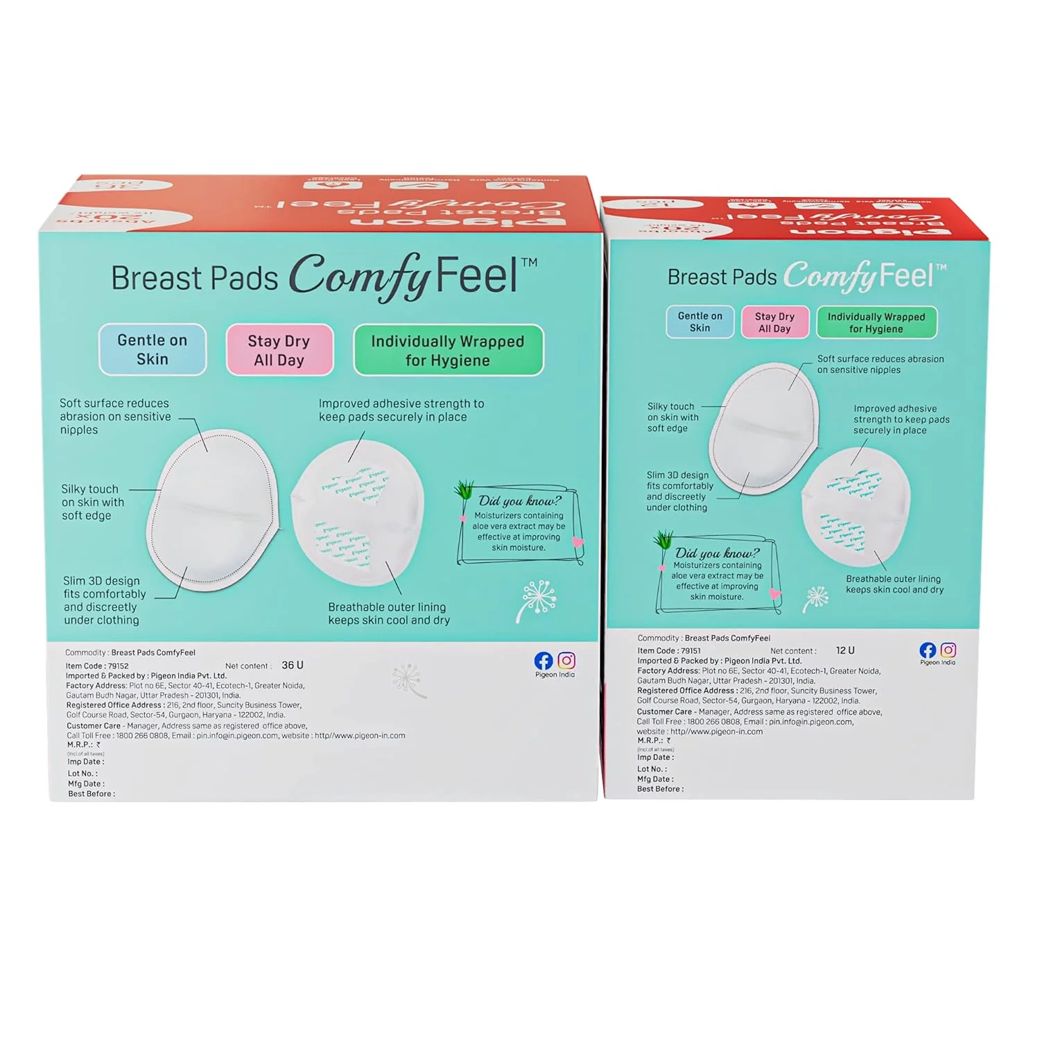 BREAST PADS COMFY FEEL- 12PCS + 36PCS SET - Image 5