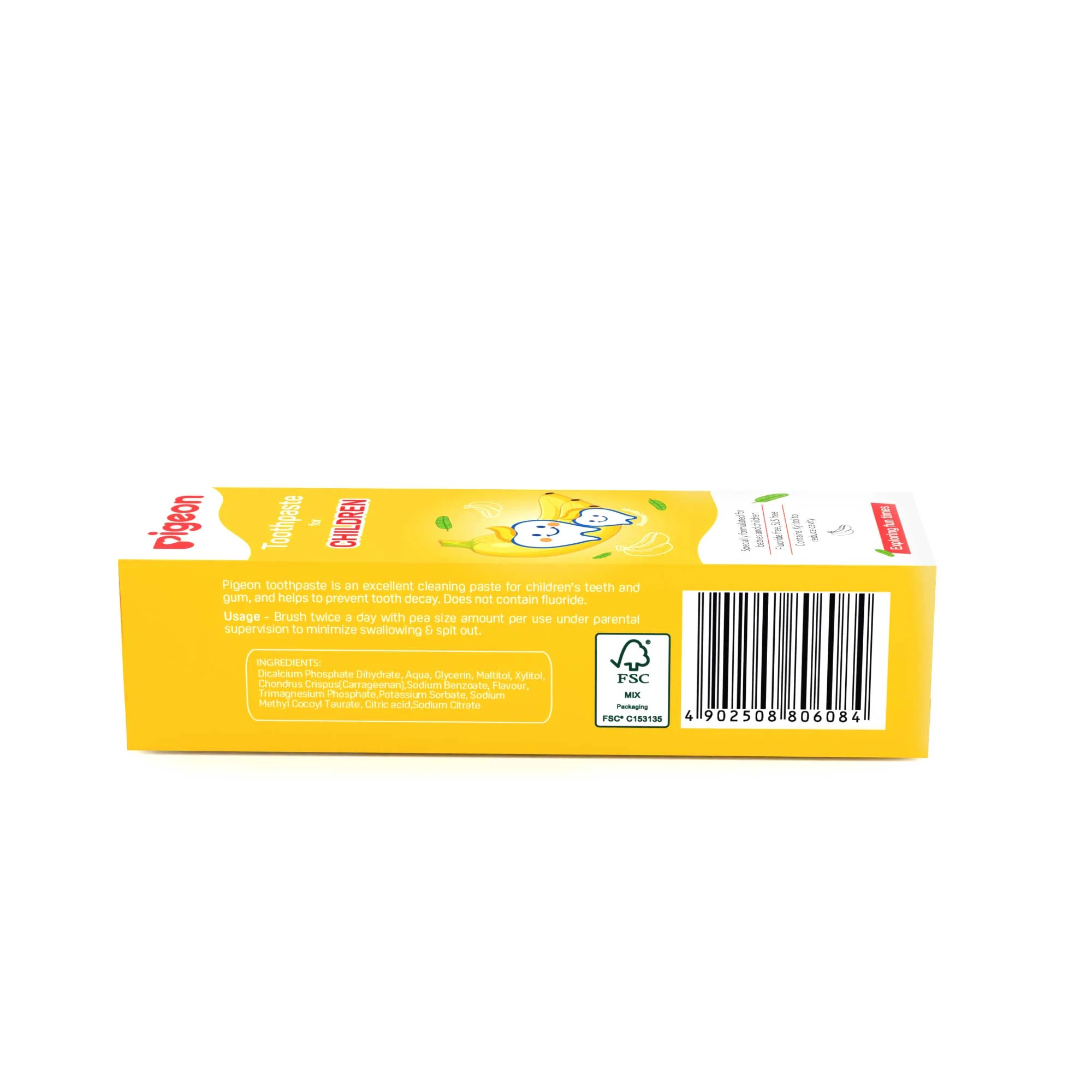Pigeon Toothpaste for children Banana Flavor 45 gms - Image 9