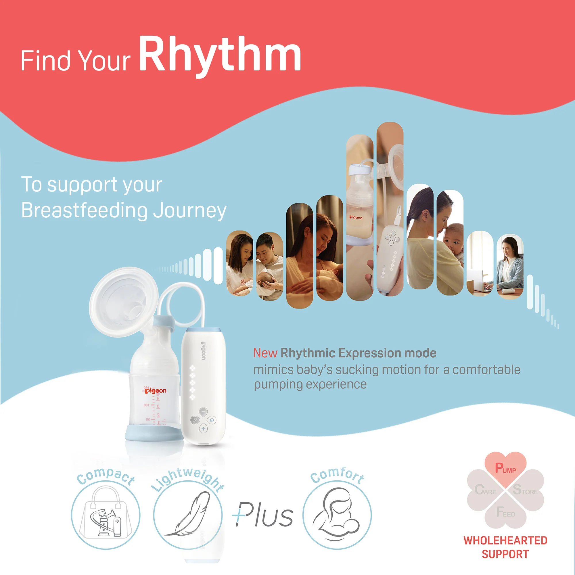 Gomini Plus Electric BREAST PUMP SINGLE - WN - Image 4