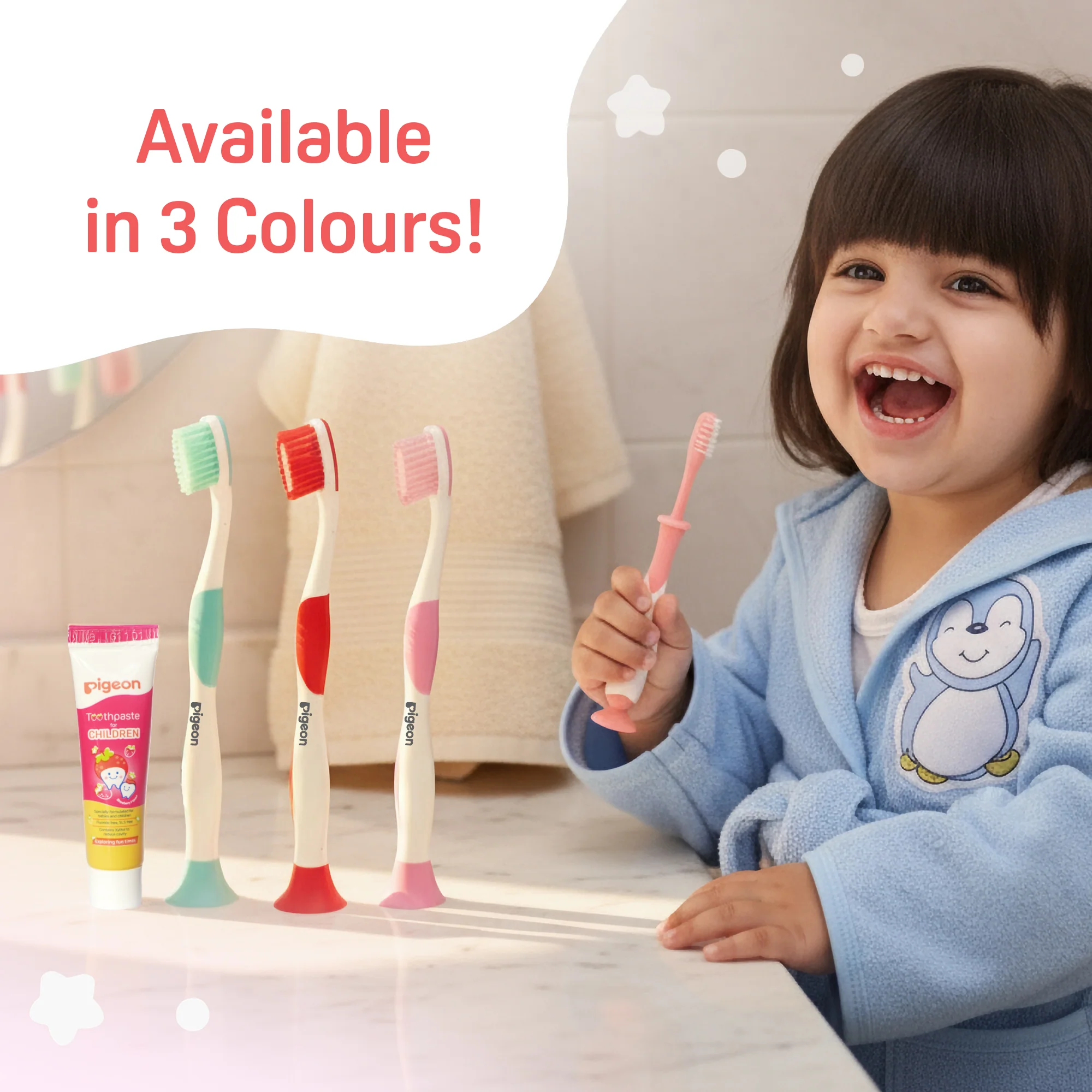 KIDS TOOTHBRUSH WITH FREE TOOTHPASTE FOR CHILDREN STRAWBERRY 10 GM  2-6 Years - Image 7