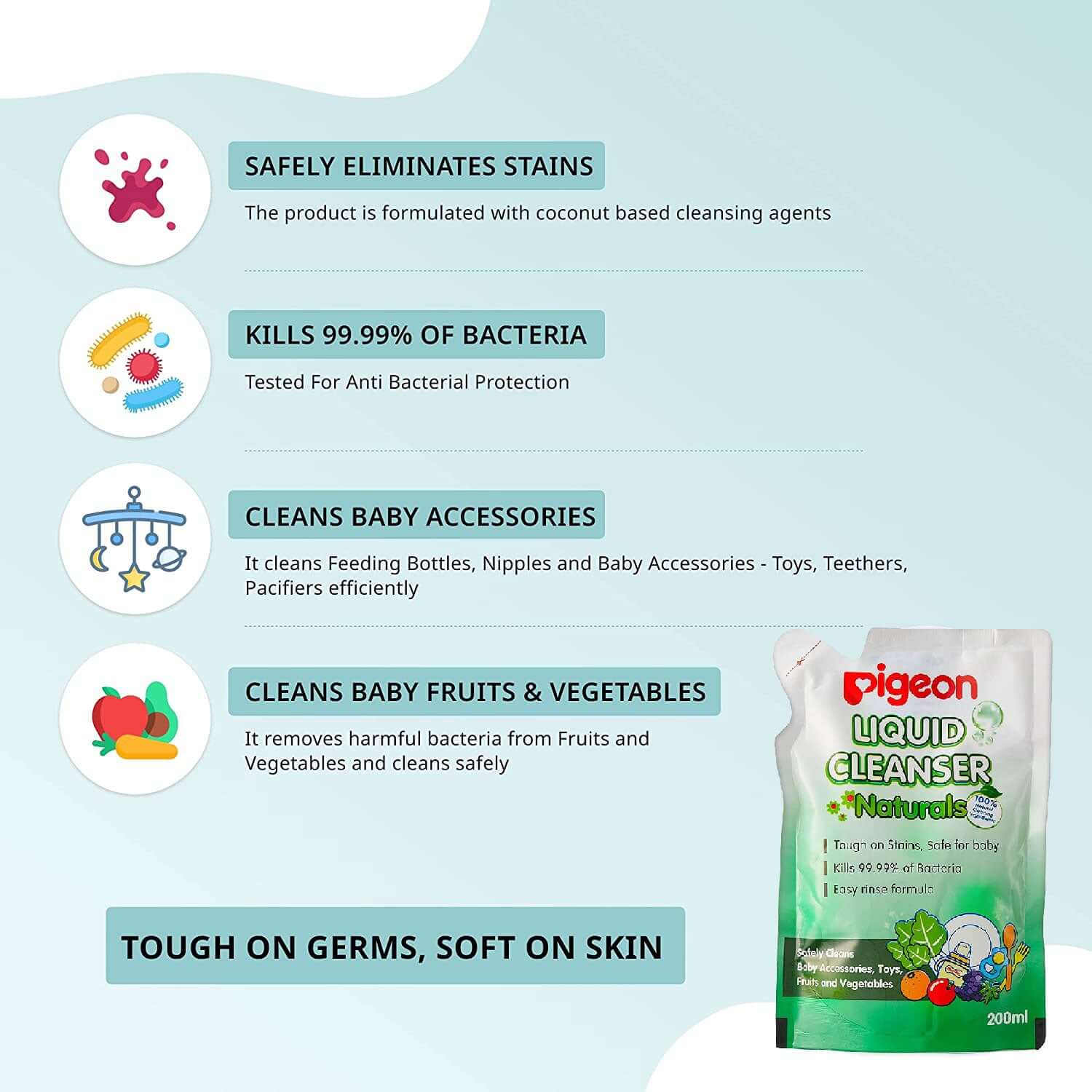 LIQUID CLEANSER 200 ML NATURALS COMBO (PACK OF 3) - Image 5