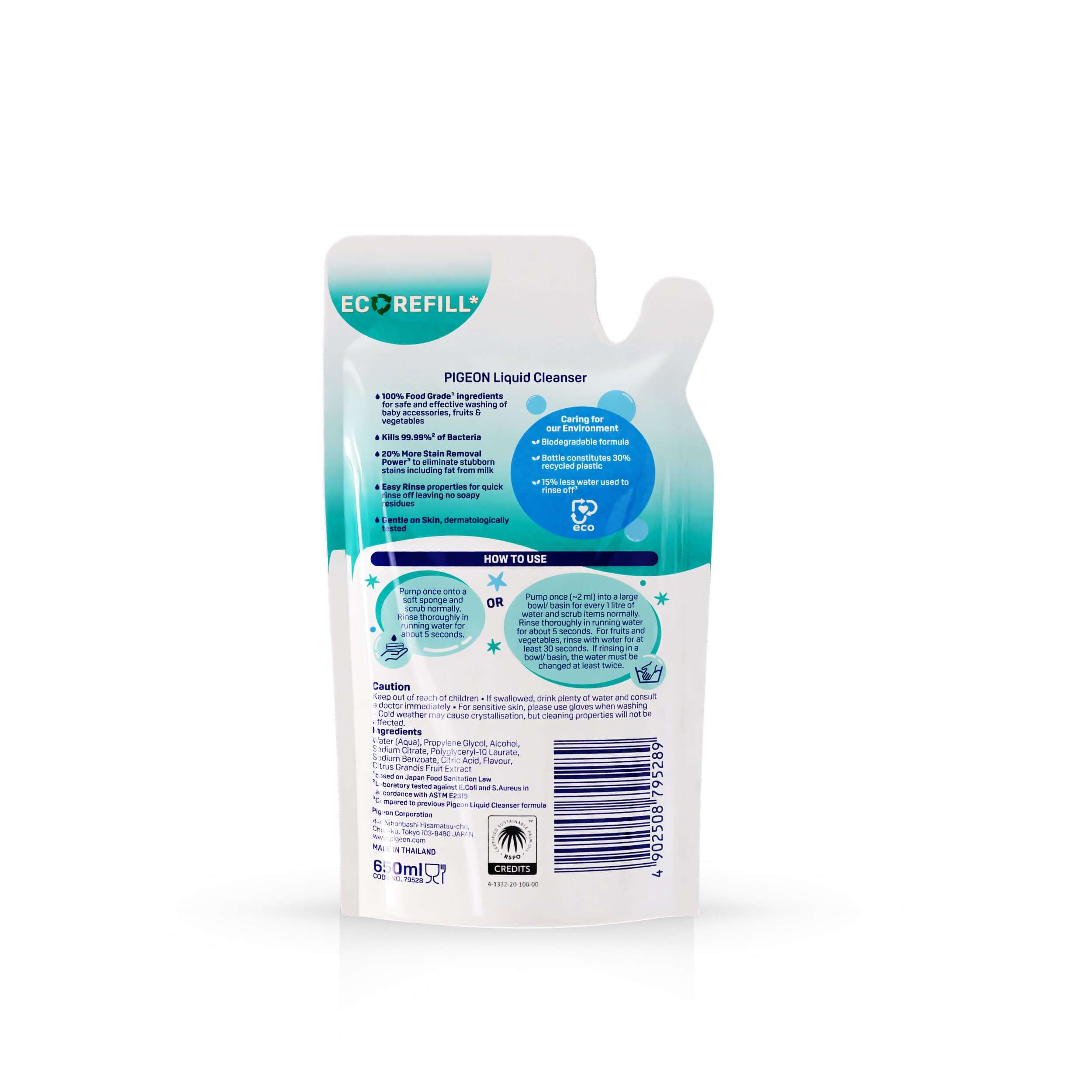 Liquid Cleanser Regular 650ml Refill - Image 3