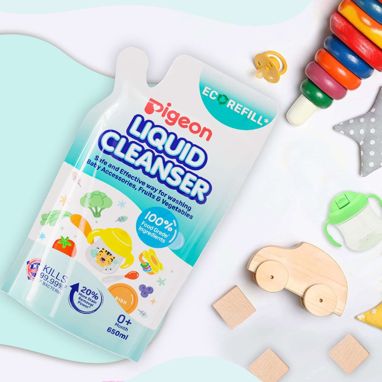 Liquid Cleanser Regular 700ml+650ml Refill - Image 6