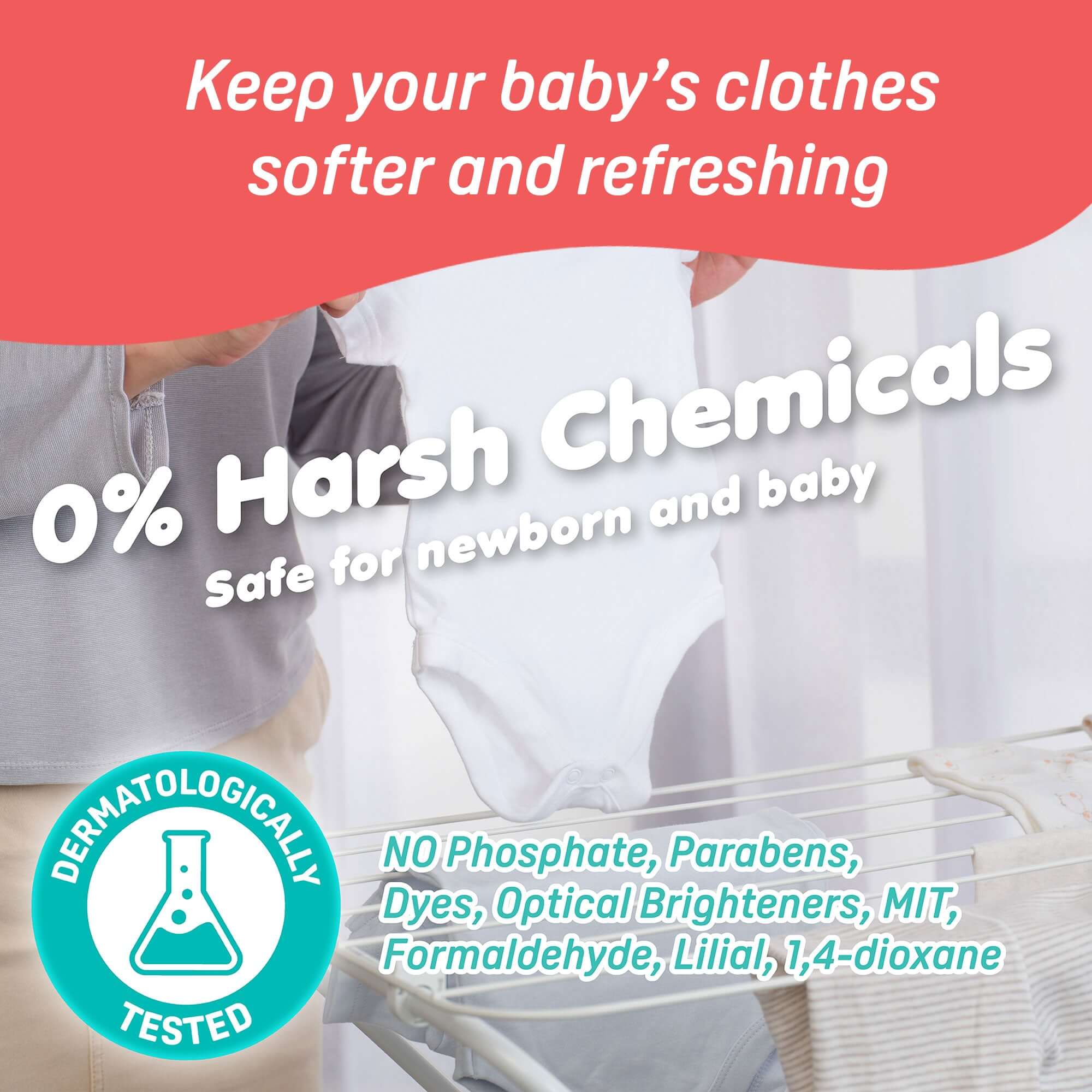 Pigeon Baby Fabric Softener 430ml - Image 8