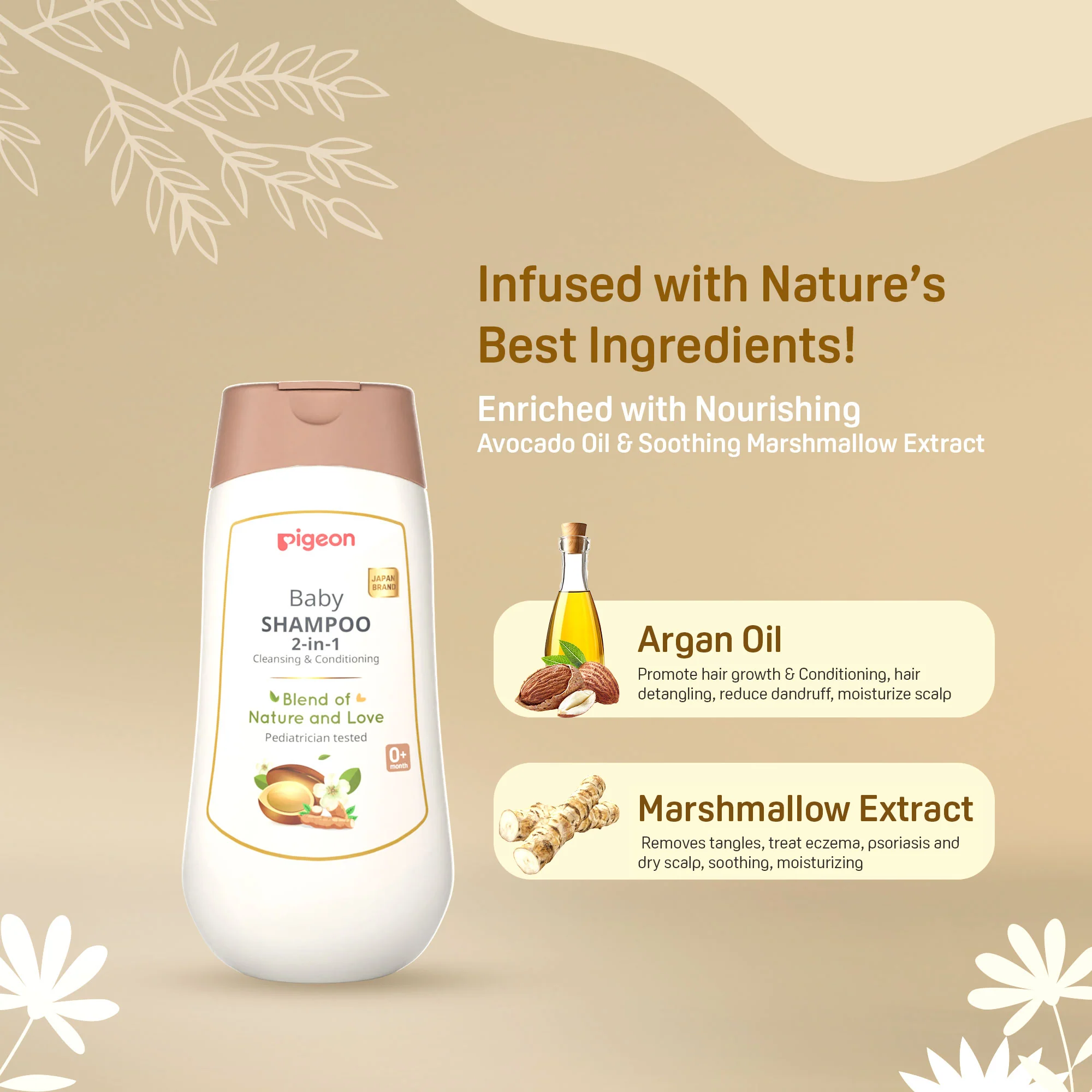 Pigeon Baby Shampoo 200ml - Image 5