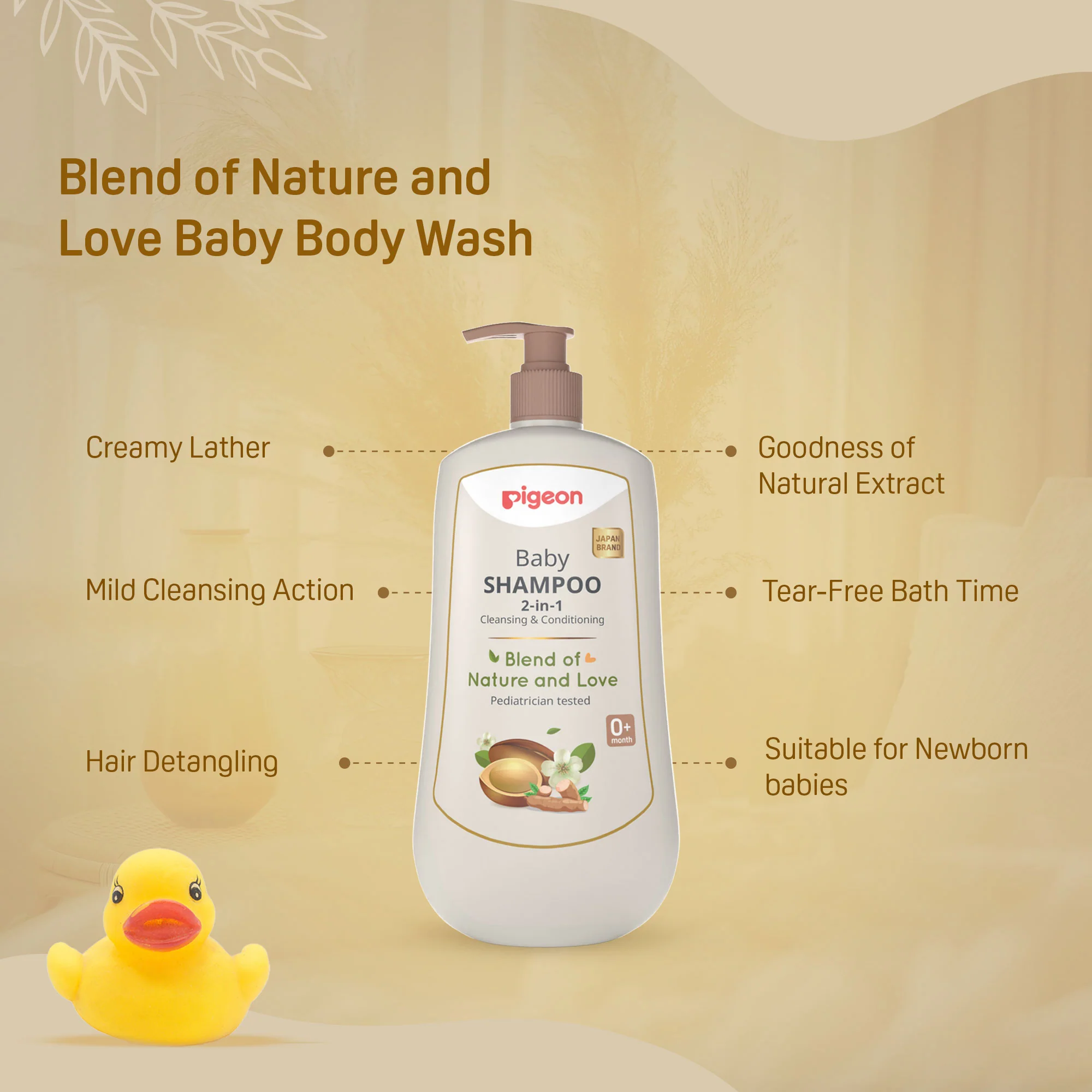 Pigeon Baby Shampoo 500ml - Image 7