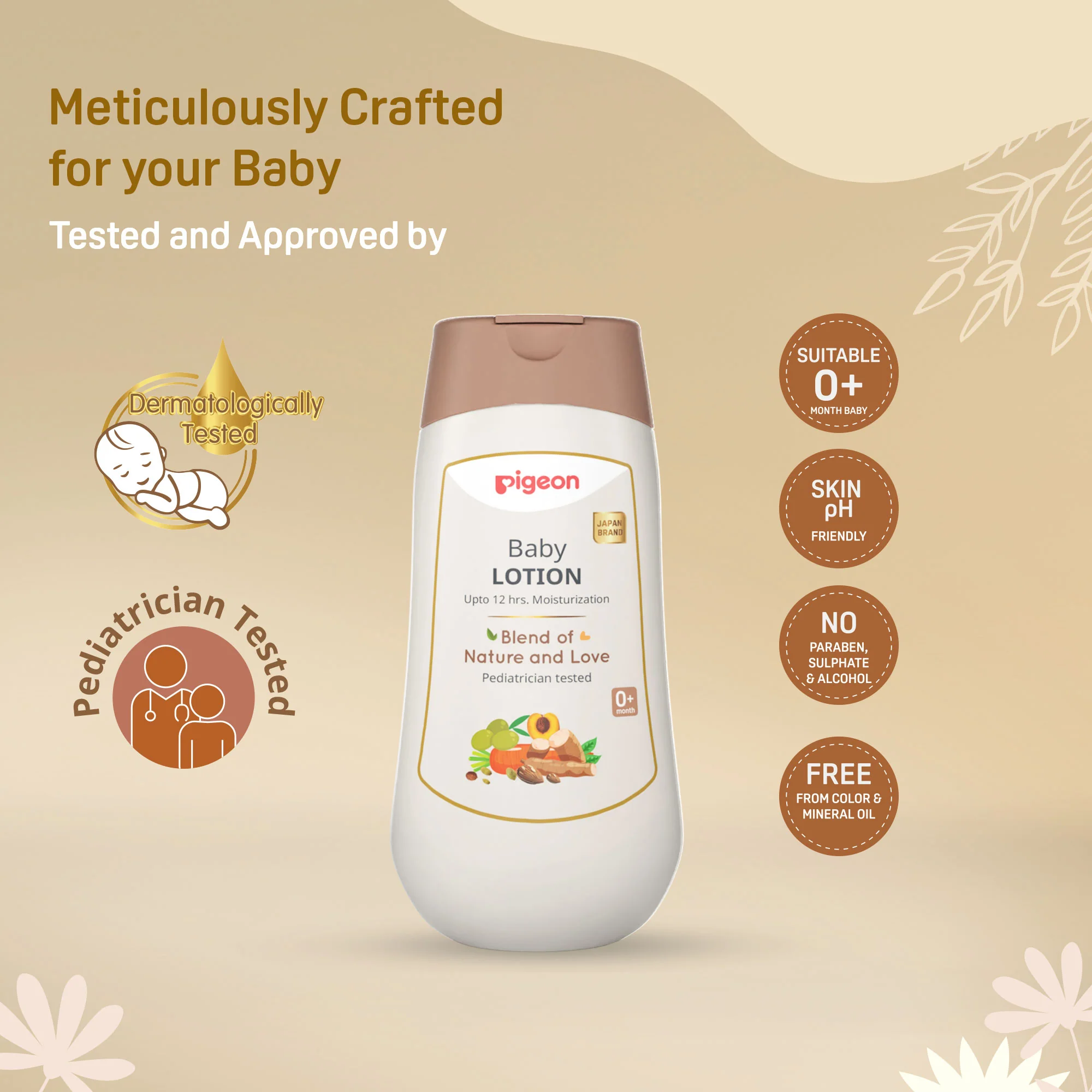 Pigeon Baby Lotion 200ml - Image 3