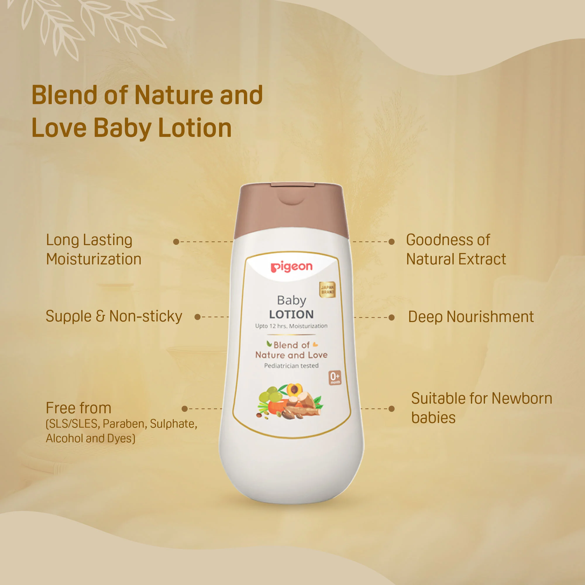 Pigeon Baby Lotion 200ml - Image 6