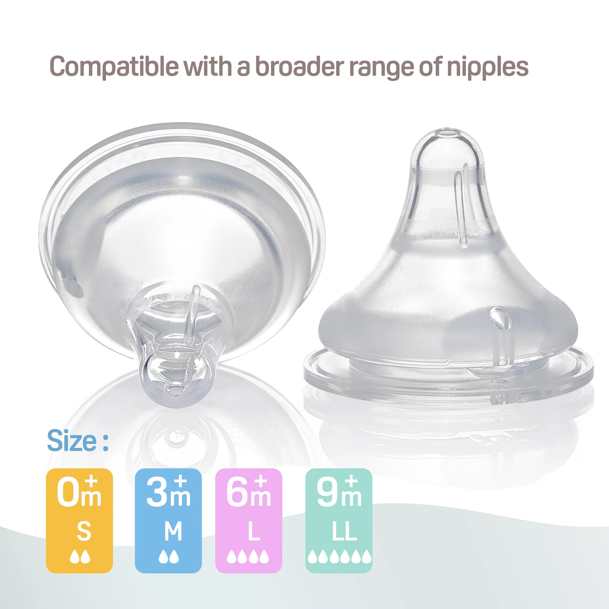 Pigeon Softlatch 2.0 Nursing bottle 240ml blue  - Image 7