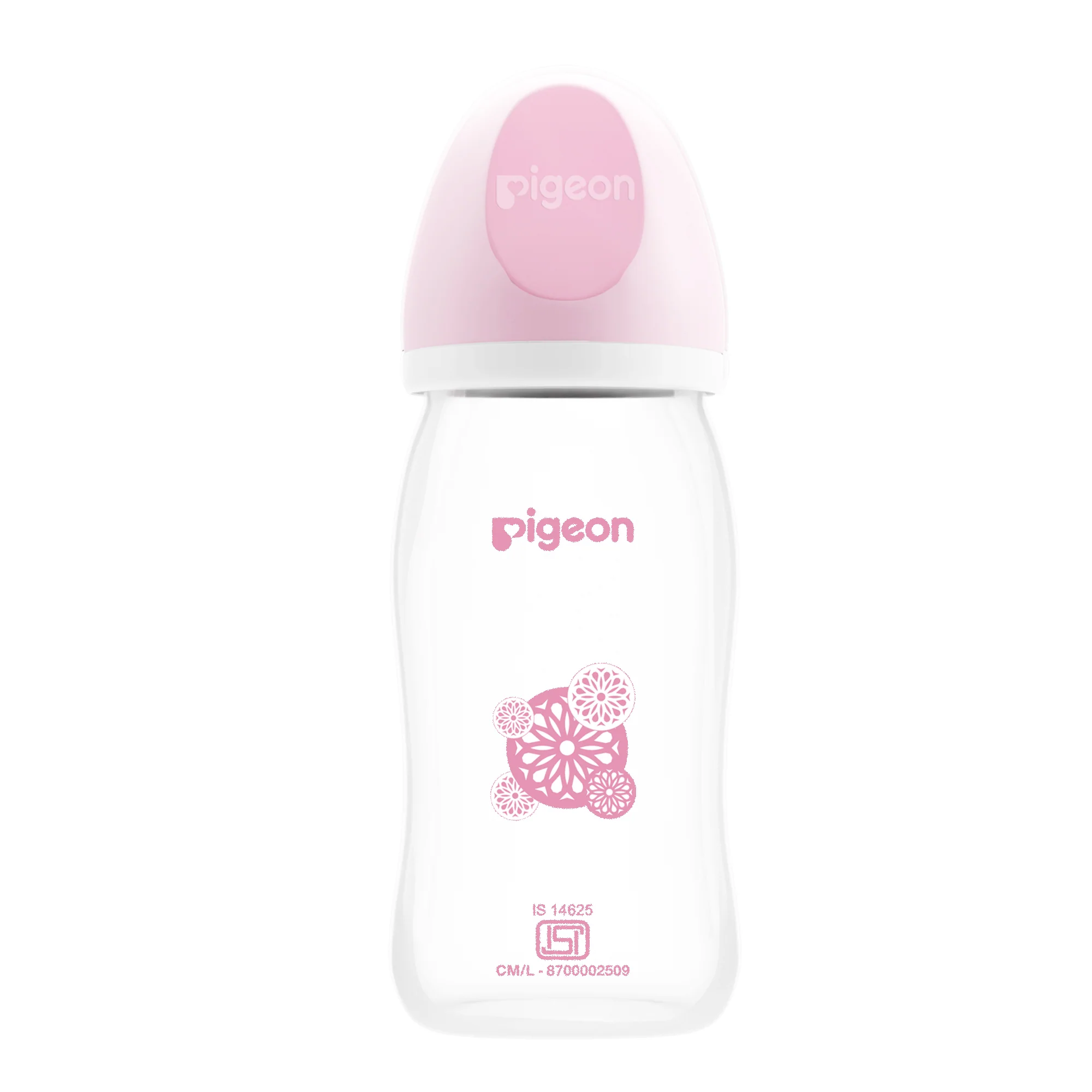 Pigeon Softlatch 2.0 Nursing Bottle 240ml pink - Image 2