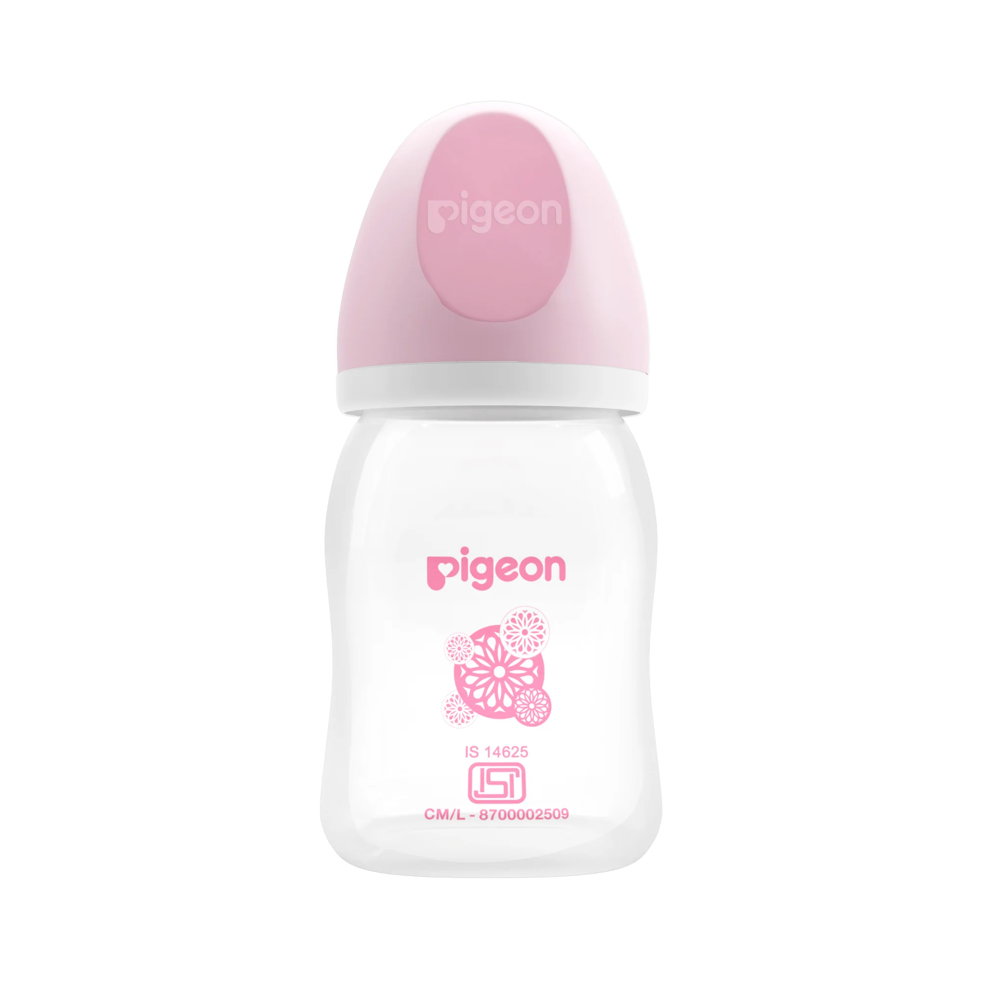 Pigeon Softlatch 2.0 pp nursing bottle 160ml pink - Image 3