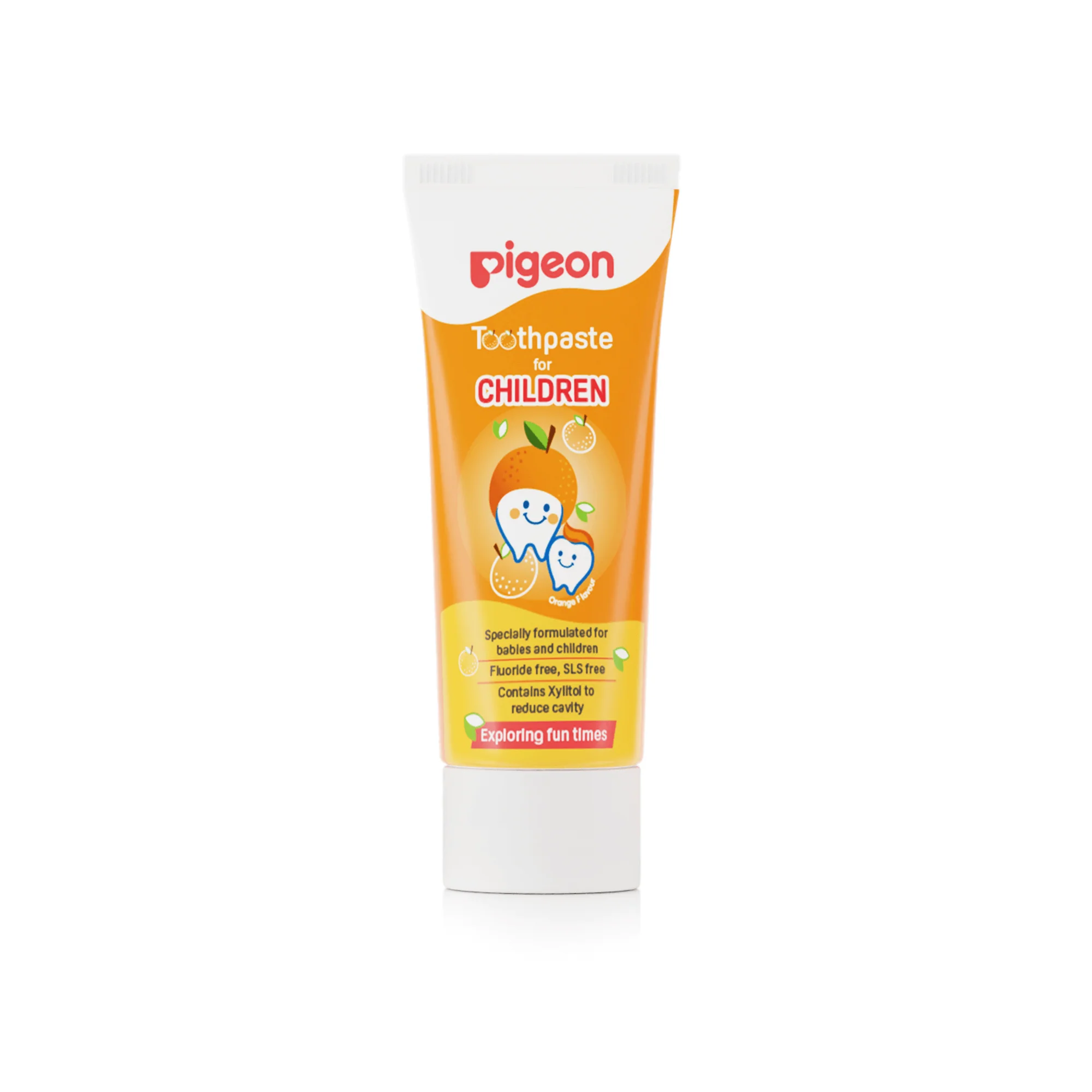 Pigeon Toothpaste for Children - Orange Flavour - Image 3