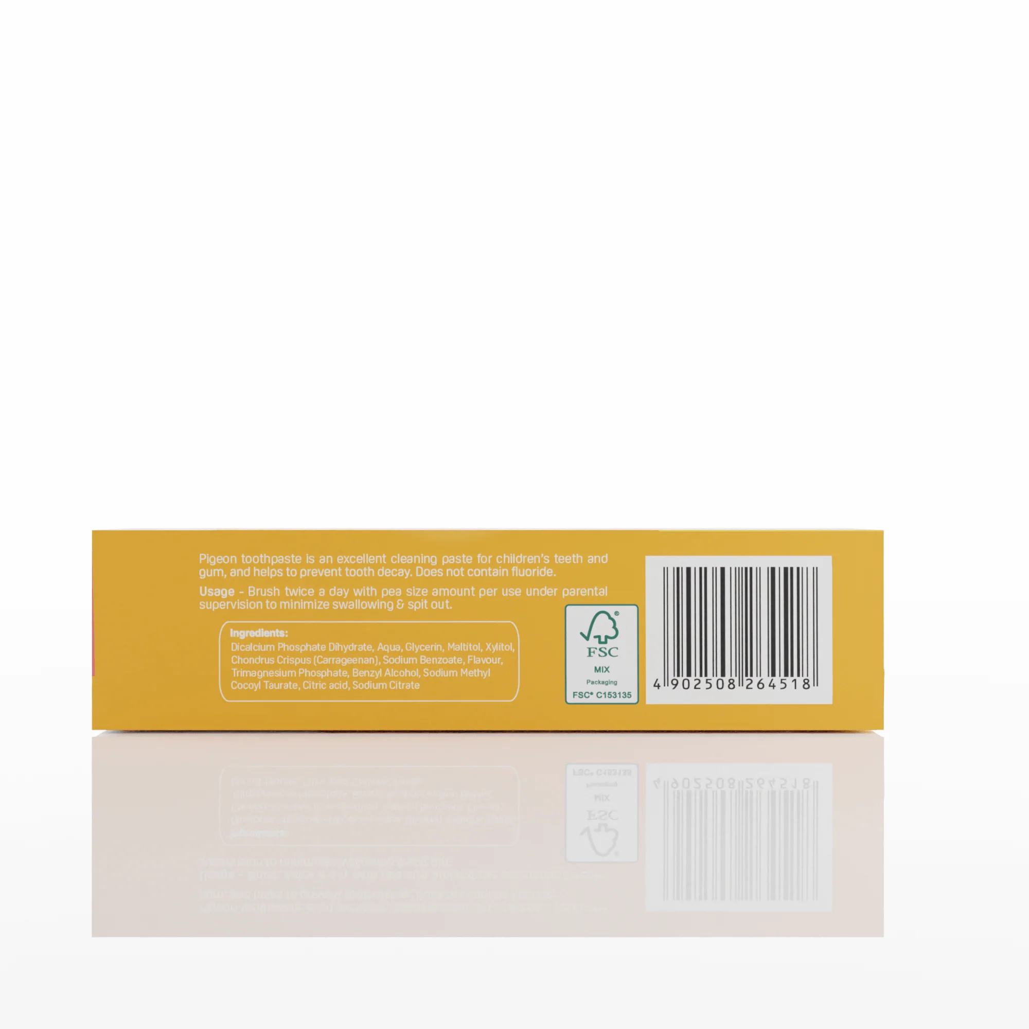 Pigeon Toothpaste for Children - Orange Flavour - Image 8