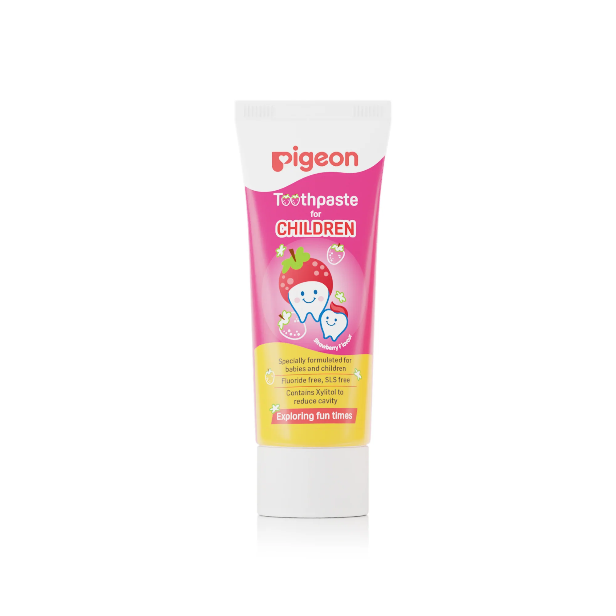Pigeon Toothpaste for Children - Strawberry Flavour - Image 3