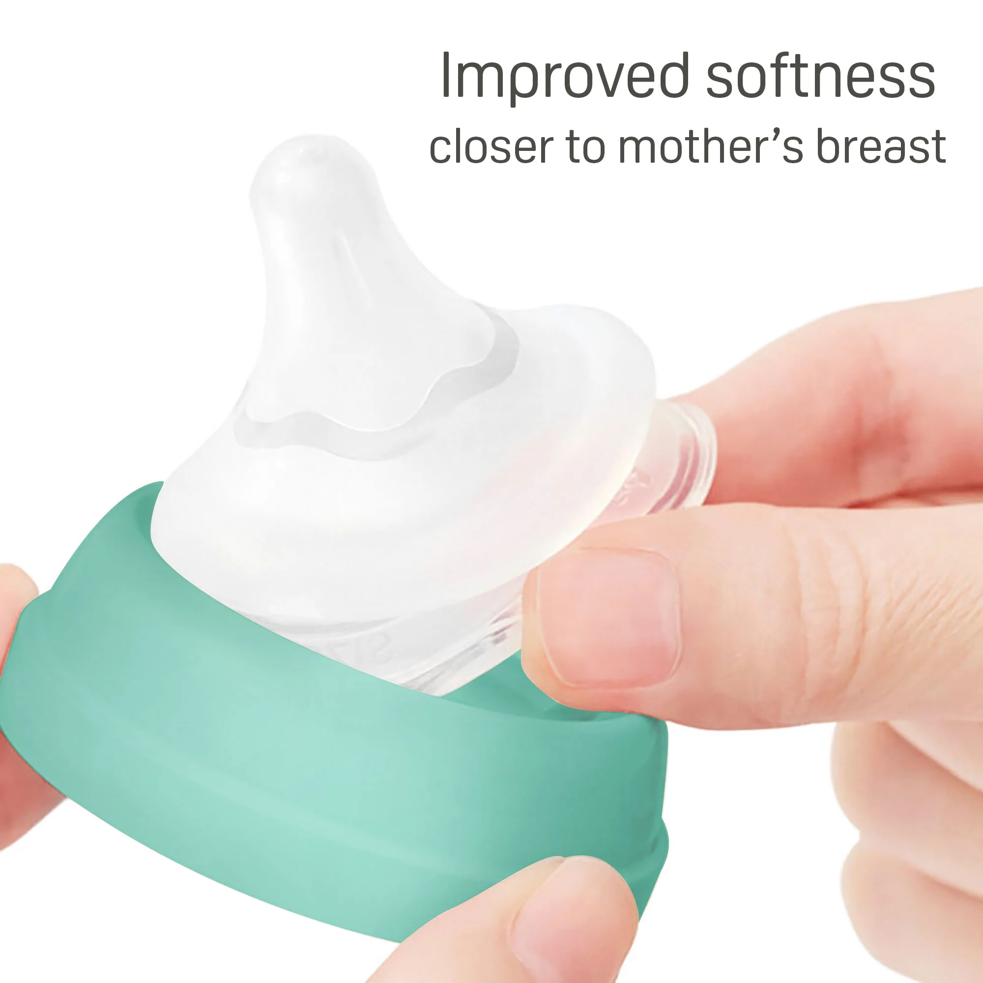 Nursing PP Bottle plus type with Softlatch Nipple 160ml - Image 6